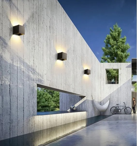 Immax 08510L - Lampada da parete LED per esterni DICE LED/6W/230V 3000K IP65