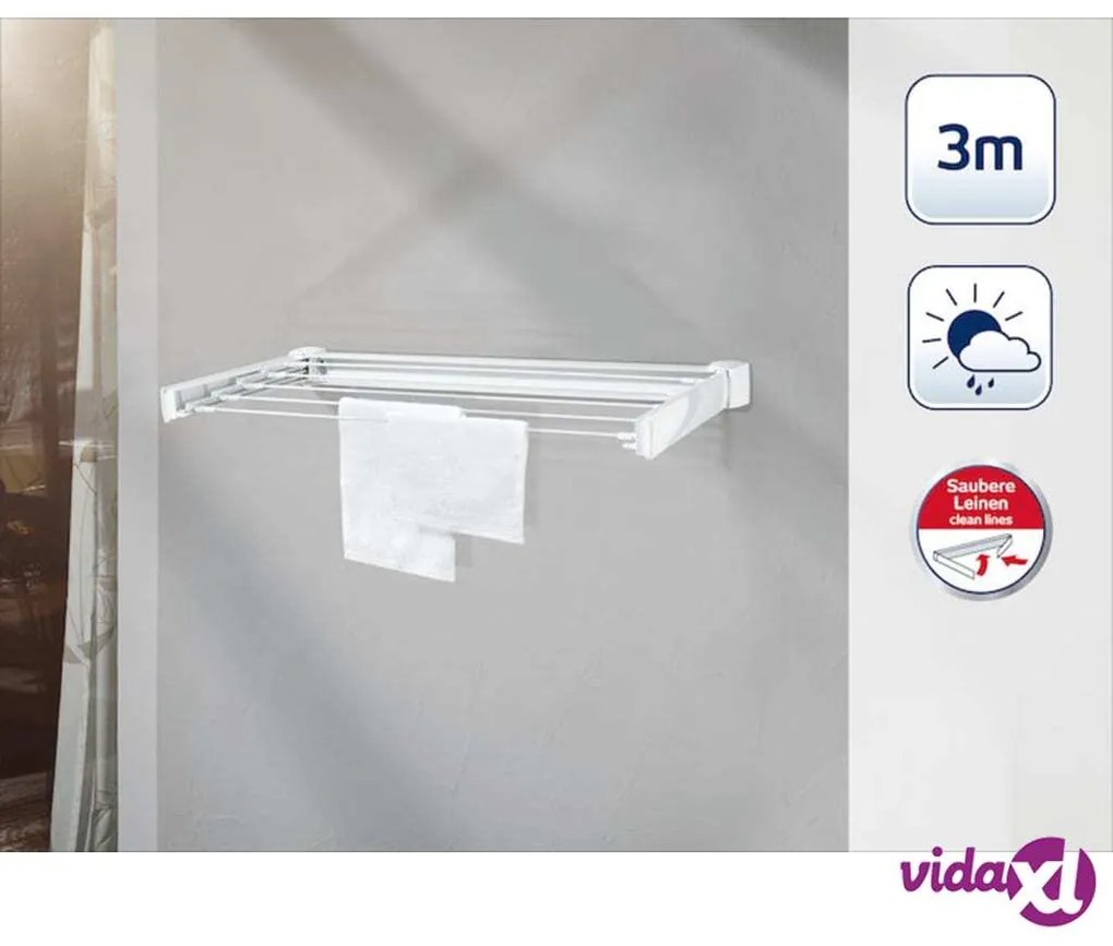 Leifheit Stendibiancheria a Parete Telegant 30 Protect 83306