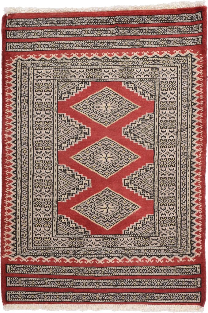 Bokhara Tappeto orientale 90x60 (Pakistan) Annodato A Mano