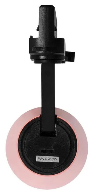 Faro LED 30W Trifase Rosa CRI92 CCT Bianco Variabile 38° Bridgelux LED Colore Bianco Variabile CCT