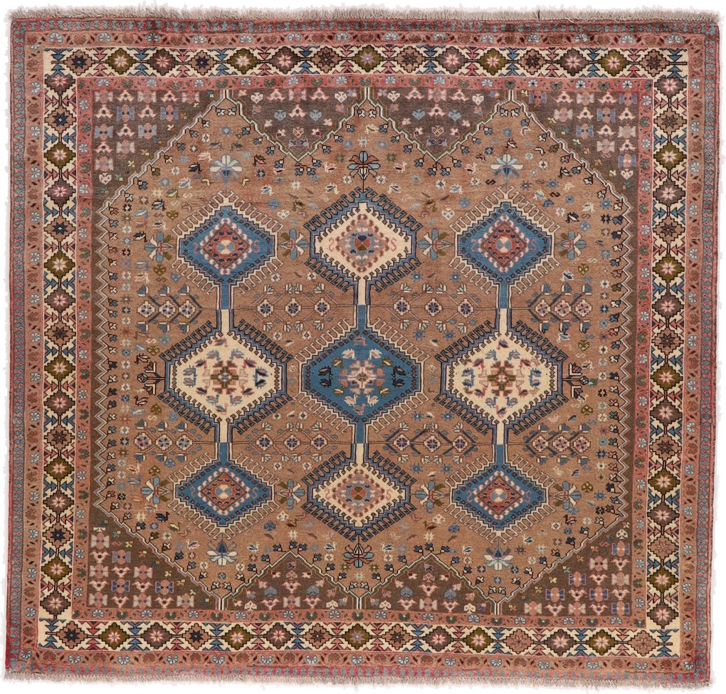Yalameh Tappeto persiano 210x220 (Iran) Annodato A Mano