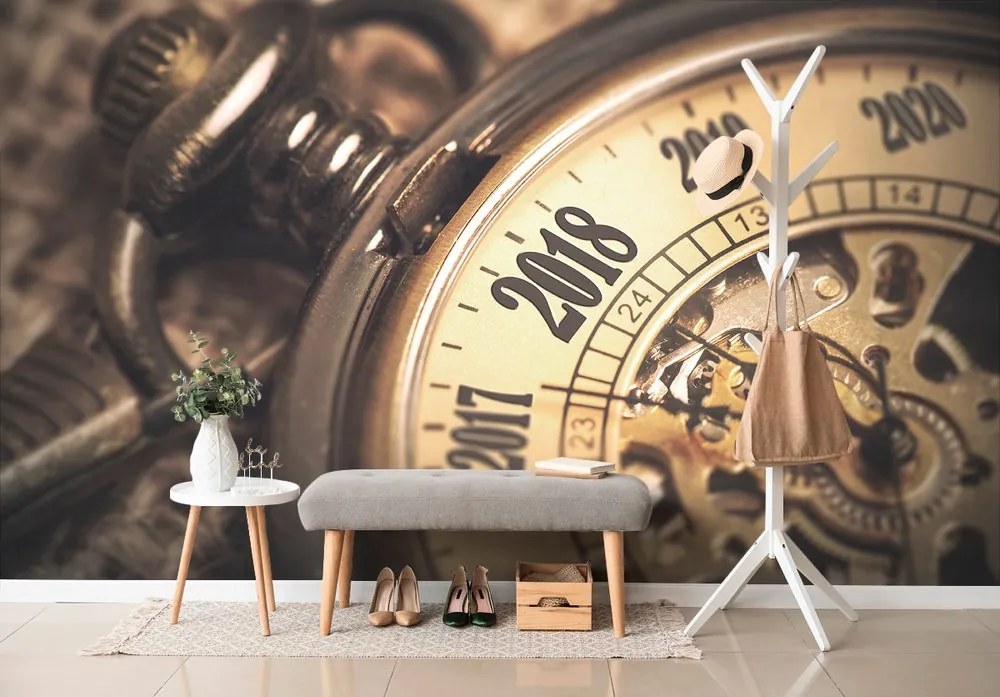 Carta da parati – Orologio da tasca vintage