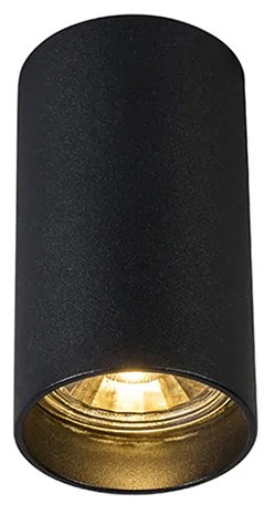 Faretto moderno intelligente nero con WiFi GU10 - Tuba