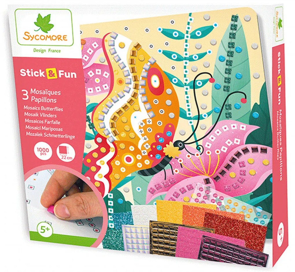 Stick & Fun - Mosaico - Farfalle