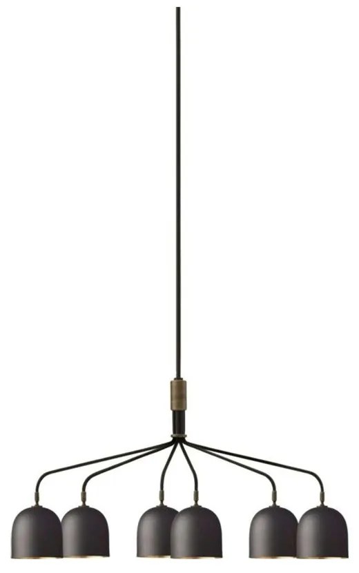 GUBI - Howard 6 Lampadario Gunmetal Grey GUBI