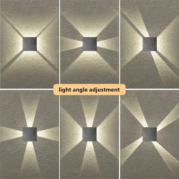 Brilagi - Applique LED da esterno QUADRAY LED/4W/230V antracite IP65