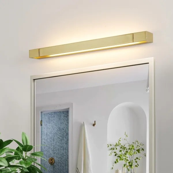 Brilagi-LED Illuminazione per specchio da bagno AQUA LINE LED/18W/230V 60 cm IP44 dorata
