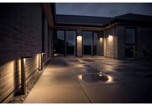 Nordlux - Lampada solare da parete LED con sensore RICA LED/5W/3,7V IP44