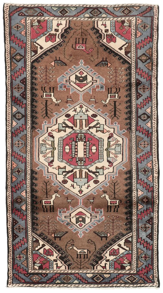 Tappeto persiano 200 x 110 (Iran) Annodato A Mano