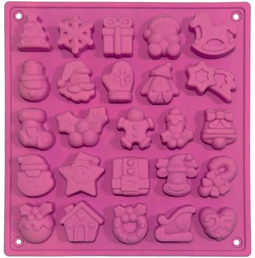 Stampo in silicone per cioccolato TORO, rosa
