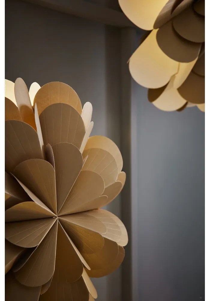 Decorazione luminosa a sospensione con motivo natalizio in oro ø 45 cm Maravilla - Markslöjd