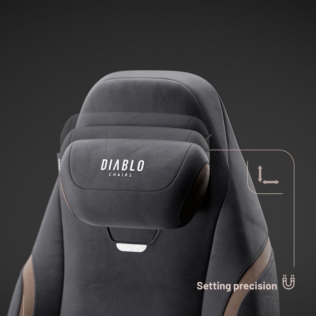 Sedia da gaming Diablo X-Eye 2.0 Normal Size: Soft Black