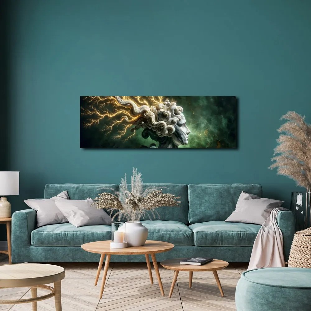 Quadro su tela – Energia della natura nel volto di una donna