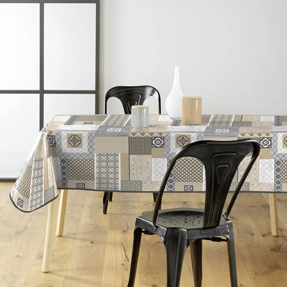 Tovaglia in PVC adatta per pulizia con panno umido 140x240 cm Costa – douceur d'intérieur