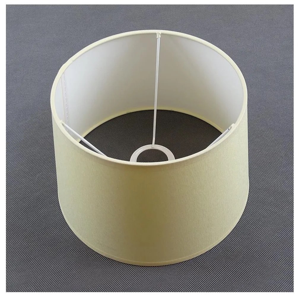 Paralume di ricambio universale LORENZO E27 16x26 cm beige