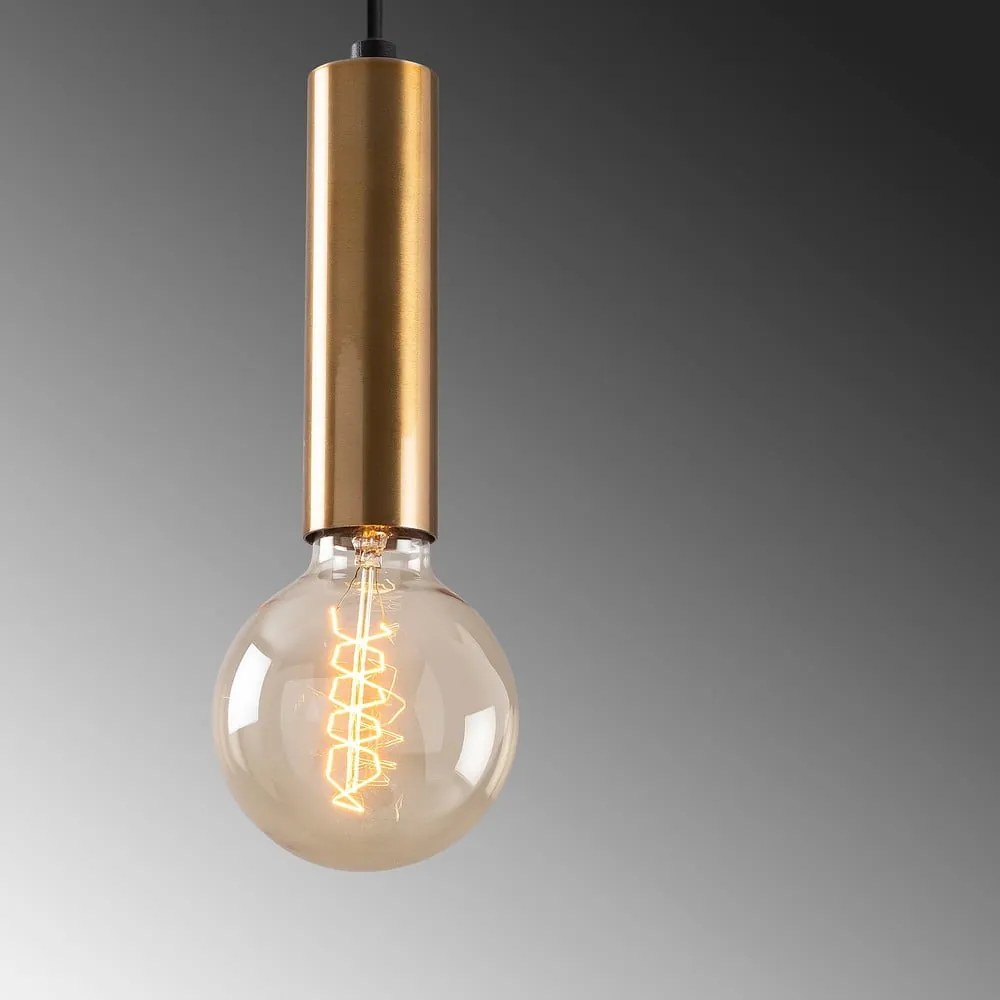 Lampadario dorato ø 4 cm Tempo – Opviq lights