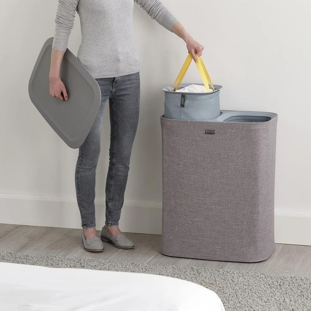 Cesto per biancheria 45 l + 45 l Tota - Joseph Joseph