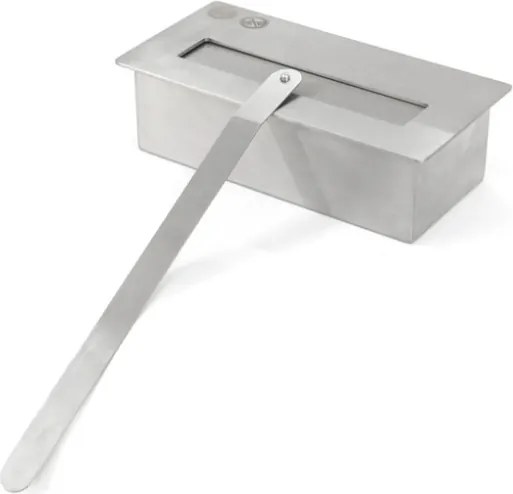 Camino a bioetanolo biocamino da terra JEFFERSON Bianco L 89,5 x H90,5 x P28