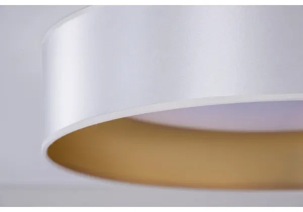 Duolla - Plafoniera LED ROLLER LED/24W/230V diametro 45 cm argento/oro