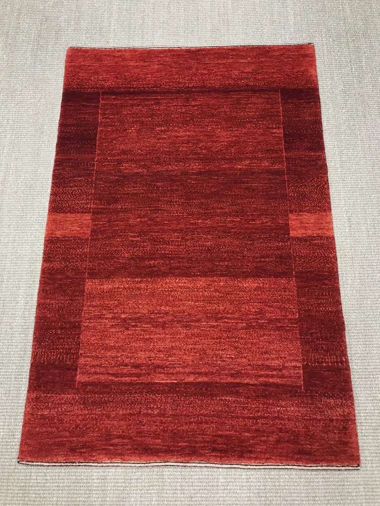Loribaft Tappeto persiano 80x120 Rosso (Iran) Annodato A Mano