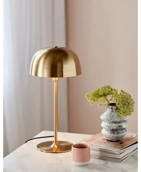 Nordlux - Lampada da tavolo CERA 1xE14/40W/230V oro