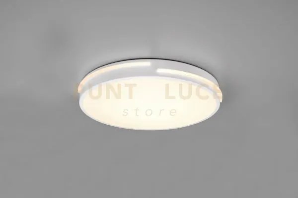 Tacoma plafoniera led, 24w 2500lm, 2700 - 6500k  bordo bianco con t...
