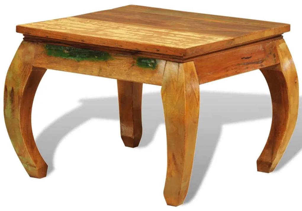 Tavolino da caffè vintage in legno di recupero
