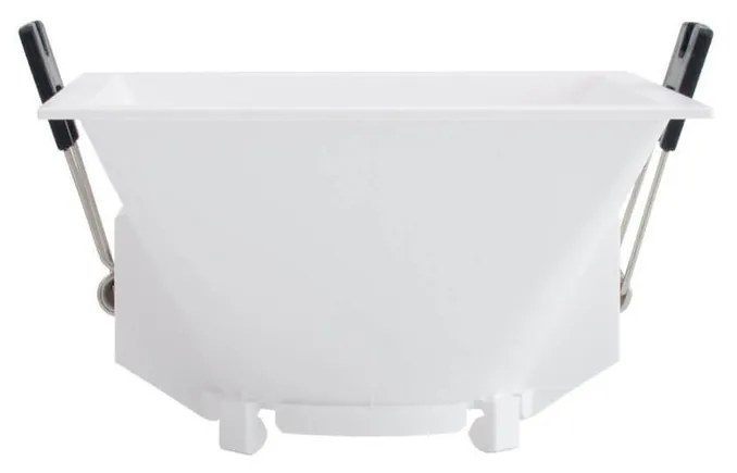 Faretto da Incasso Quadrato Bianco Foro 85x85mm per GU10