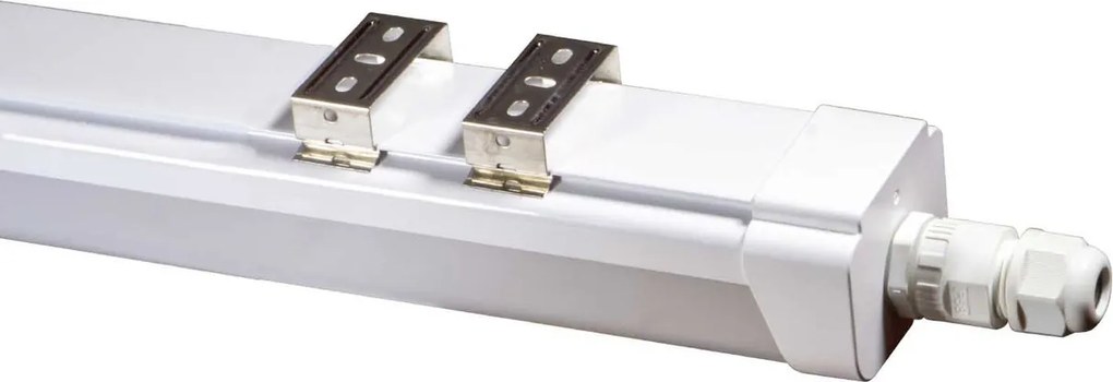 Plafoniera LED 18W 60cm IP65 con LED SAMSUNG - No Flickering Colore Bianco Freddo 6.000K