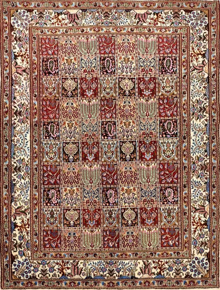 Moud Tappeto persiano 150x210 (Iran)