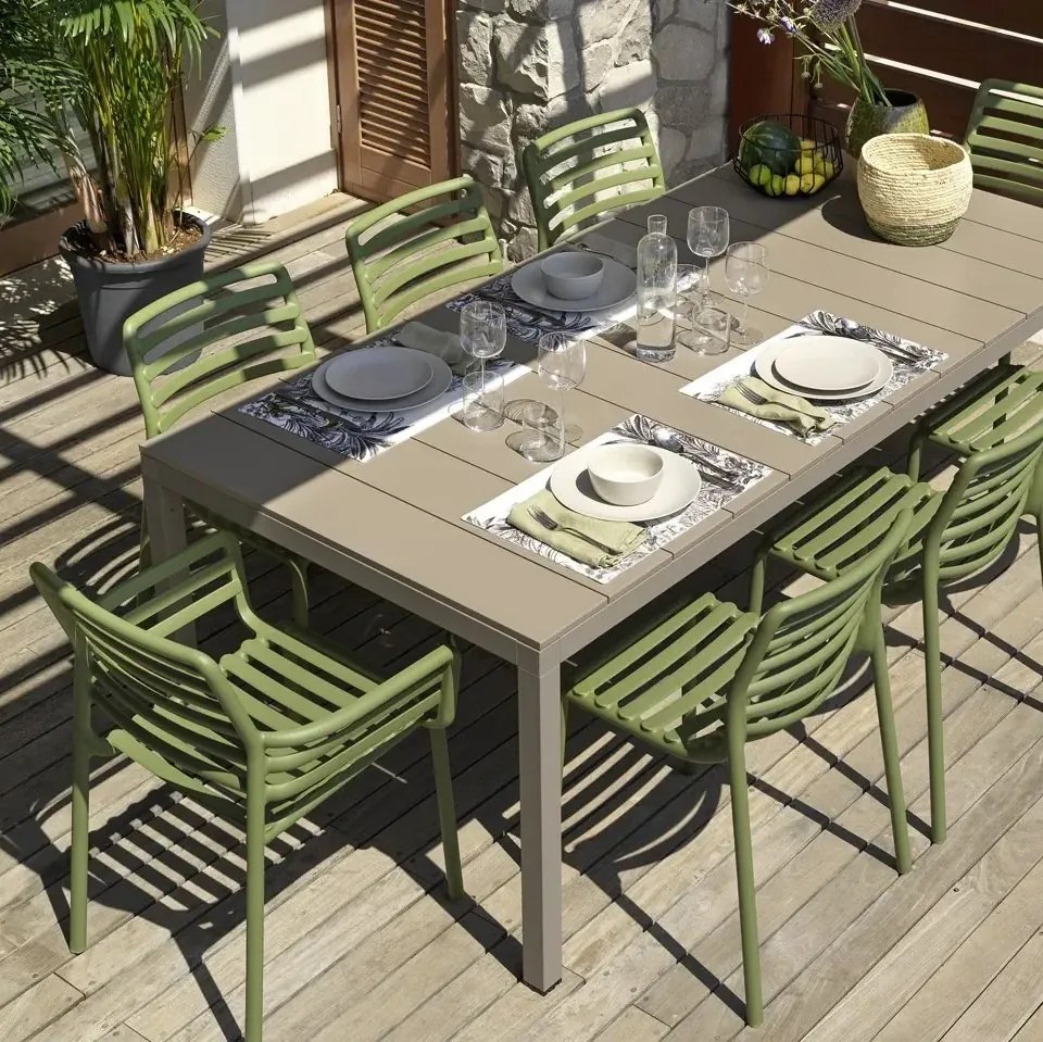 Dining set rio alu 140 doga