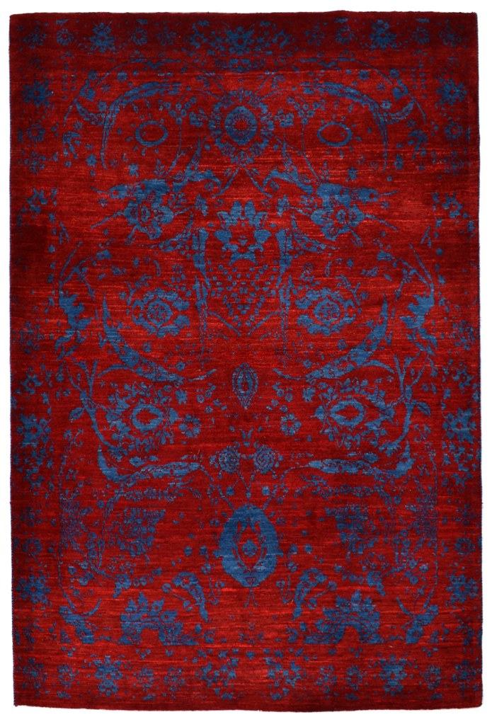 Loribaft Tappeto persiano 250 x 170 Rosso (Iran) Annodato A Mano