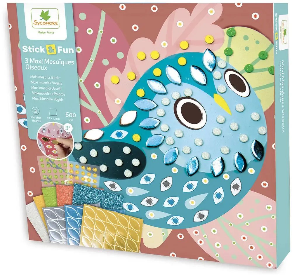 Stick & Fun - Mosaico - Uccelli
