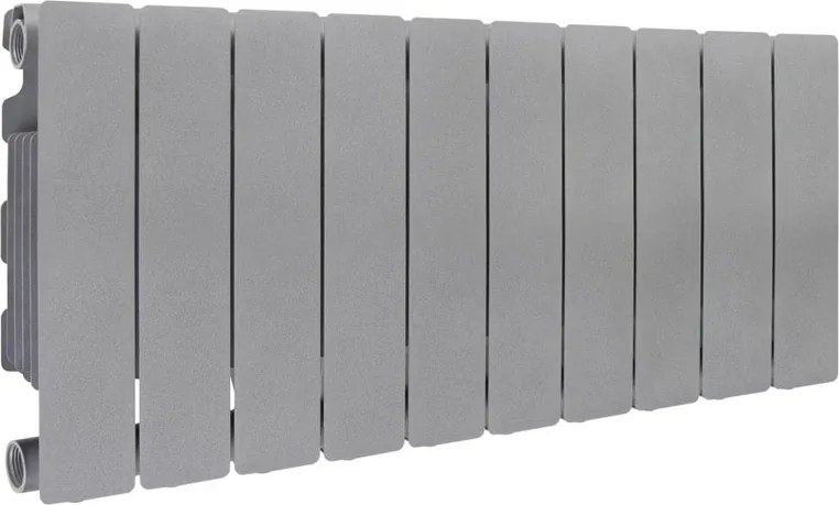 Termosifone in alluminio 10 elementi interasse 350 mm PRODIGE MODERN graphite