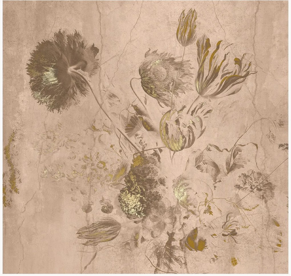 Carta da parati Fresco Flowers High Gloss