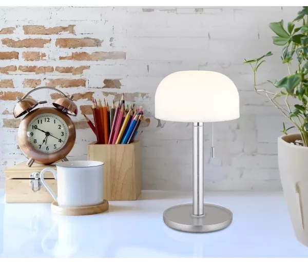 Globo 21016N - Lampada da tavolo LED NORMAN LED/1,5W/3,7V 3000/4200/6000K argento