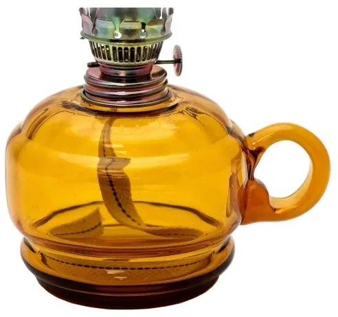 Lampada a olio MONIKA 34 cm ambra