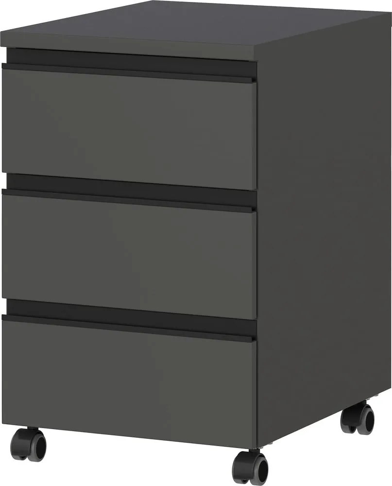 Armadietto color antracite su ruote 40x63x50 cm Bedano – Germania