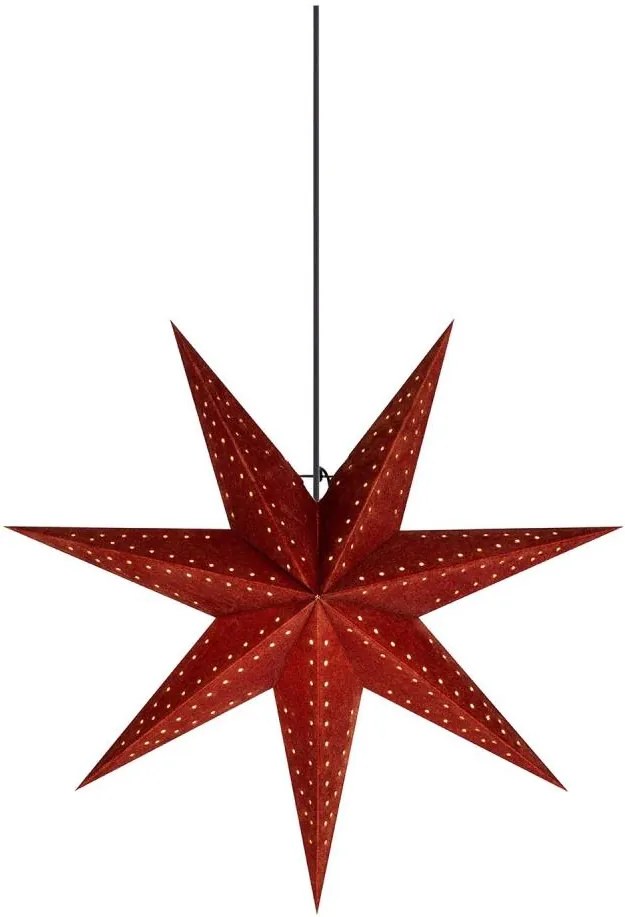 Markslöjd 705807 - Decorazione natalizia EMBLA 1xE14/6W/230V, Ø 45 cm, rosso