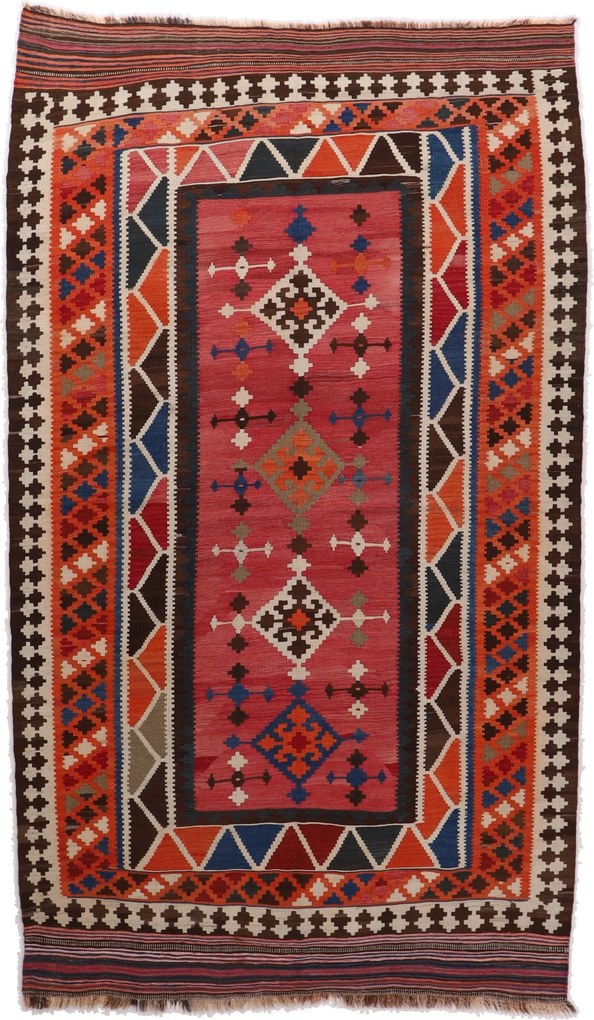 Kilim Tappeto 280 x 170 (Pakistan) Tessuto A Mano