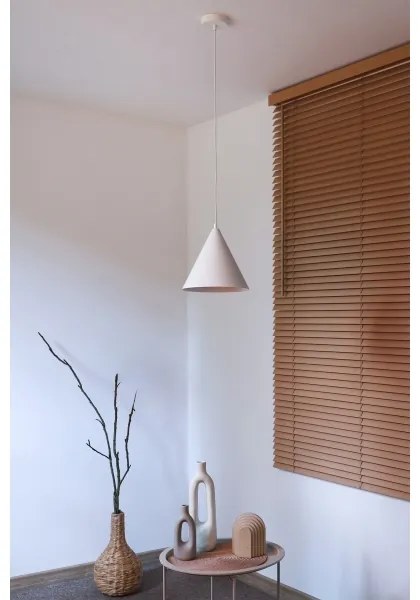 Duolla - Lampada a sospensione su cavo IRONLINE 1xG9/3W/230V Ø 25 cm bianca