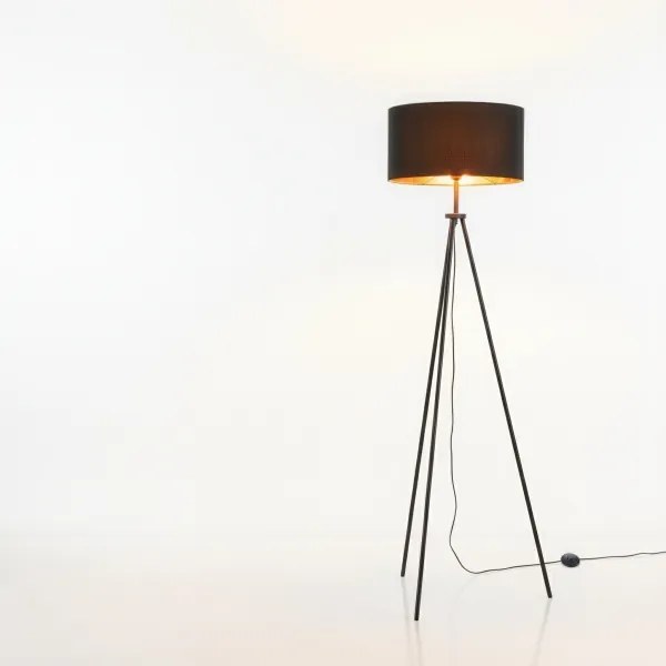 Lampada da terra 1xE27/40W/230V nera