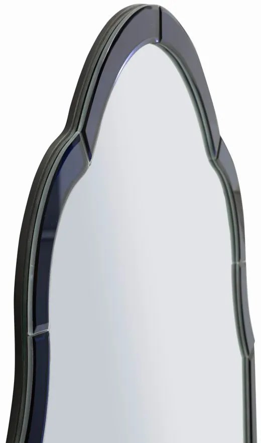 Specchio Da Muro Tangersi Blu Cm 62X1X100 Elegante