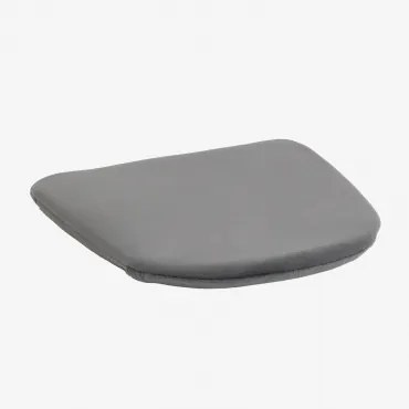Cuscino In Velluto Per Sedia Lix Grigio - Sklum