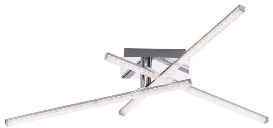 Leuchten Direkt 11293-17 - Lampadario LED da superficie SIMON 3xLED/5W/230V cromo luminoso