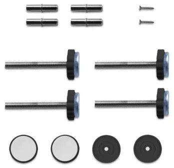 Lionelo - Cancello di sicurezza TRUUS SLIM nero/marrone