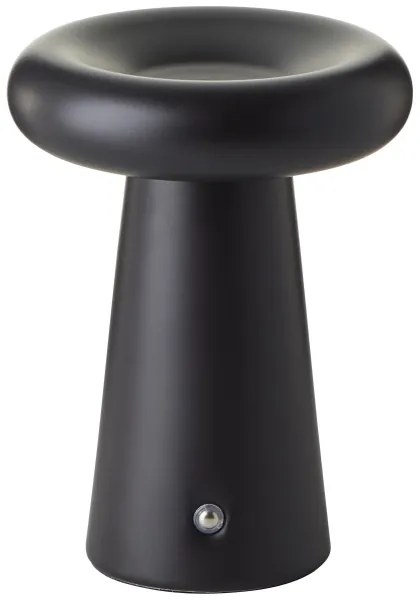 Brilliant - Lampada da tavolo touch dimmerabile MUFFIN LED/3W/5V USB IP44 nera