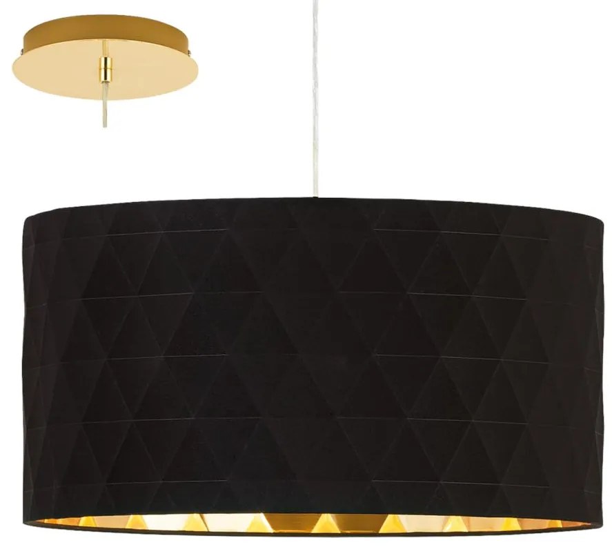 Eglo 39224 - Lampadario DOLORITA 3xE27/60W/230V