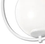 Applique 1 luce 270.101 Rango Metal Lux Bianco verniciato