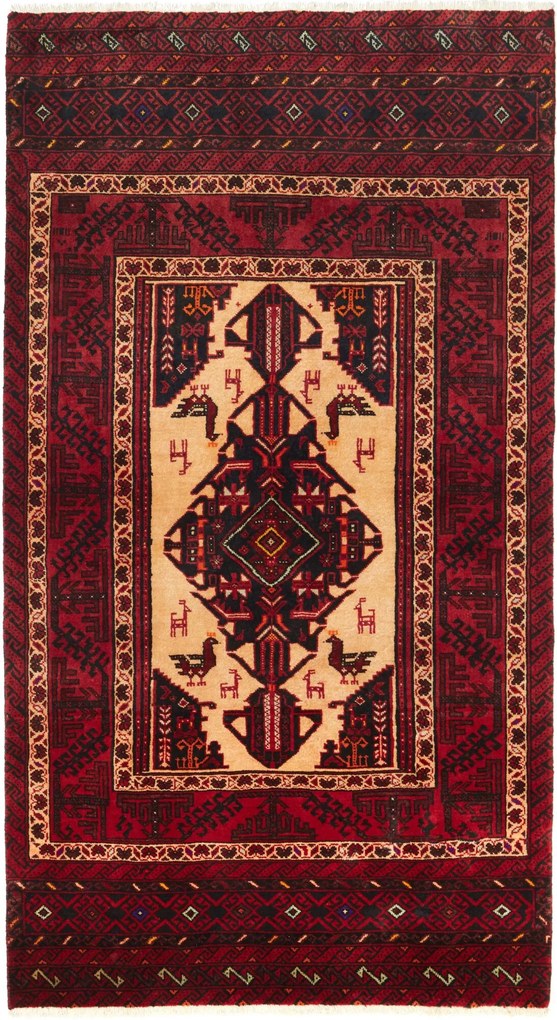 Tappeto persiano 190 x 100 (Iran) Annodato A Mano